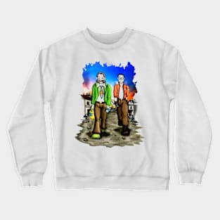 Hary walking around Crewneck Sweatshirt